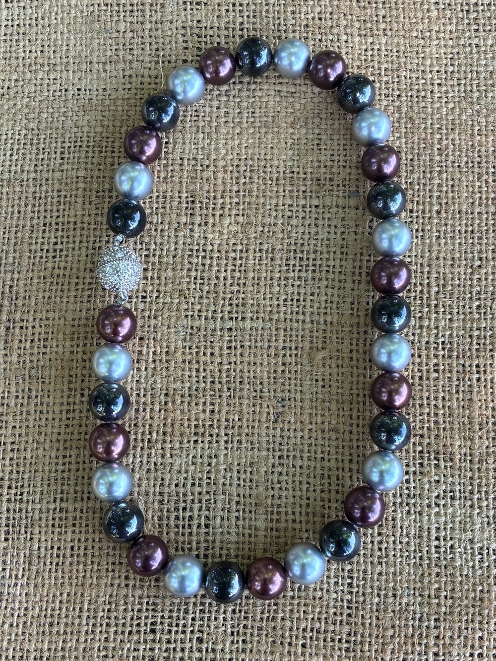 Premier Designs Multi-Color Pearl Beaded Necklace